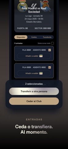 Área VIP screenshot