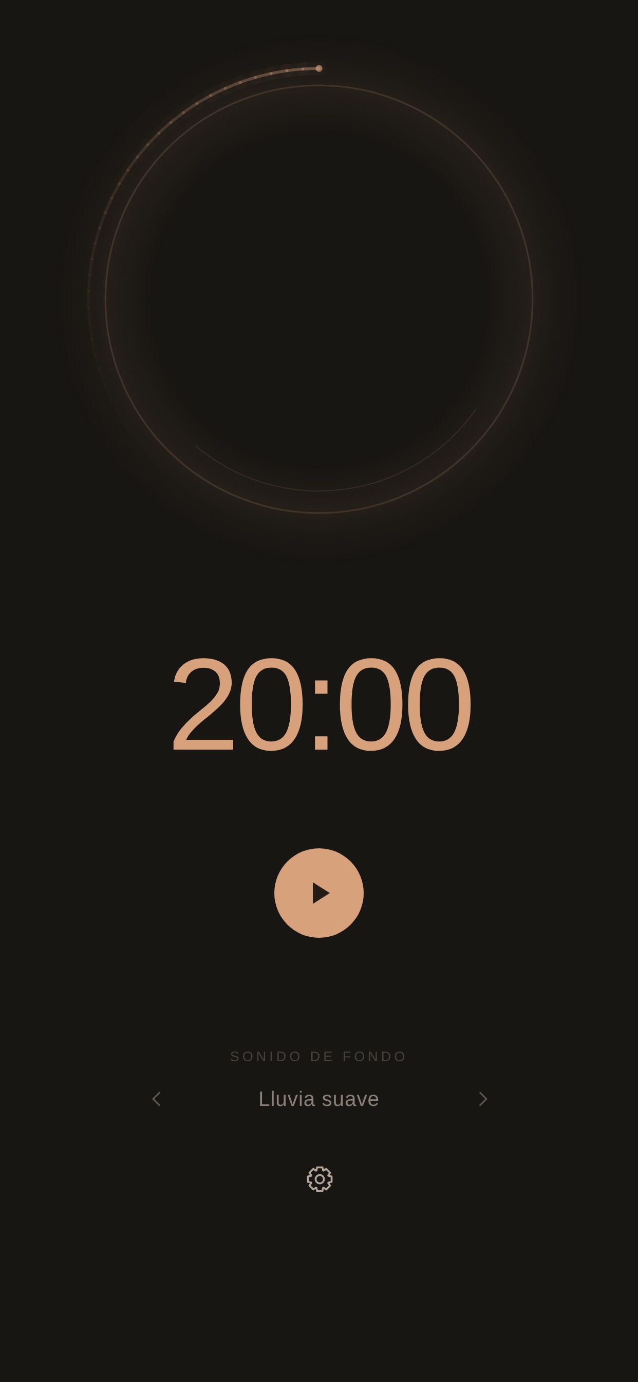 Screenshot 1 of Meditation Timer · YogaBond
