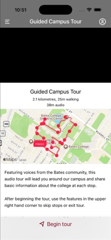 Bates College Campus Visit Screenshot 5 of 5