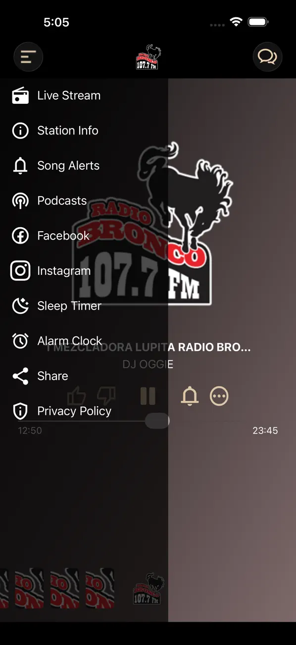 Screenshot #2 pour Radio Bronco 107.7