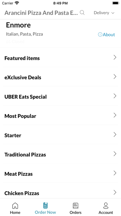 Screenshot #2 pour Arancini Pizza & Pasta Enmore