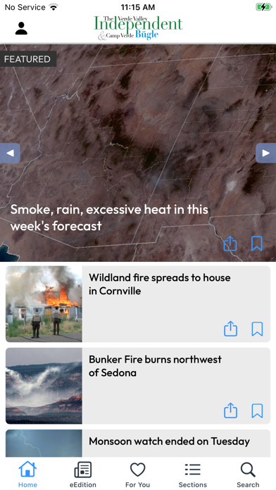 The Verde Independent Screenshot