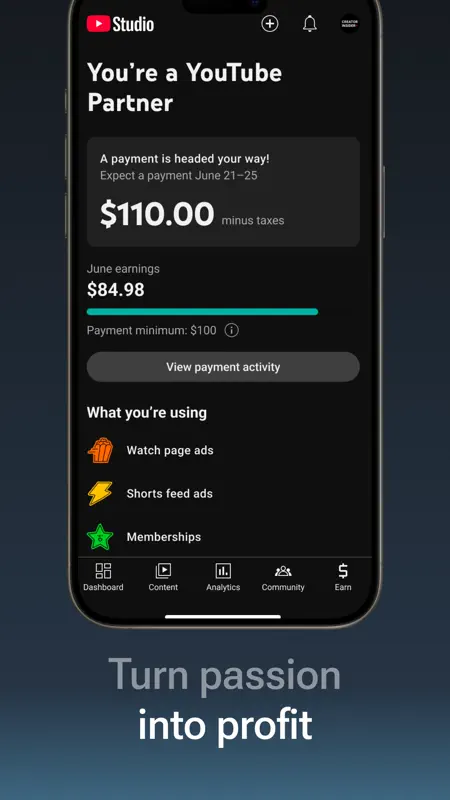 YouTube Studio screenshot 6 of 7