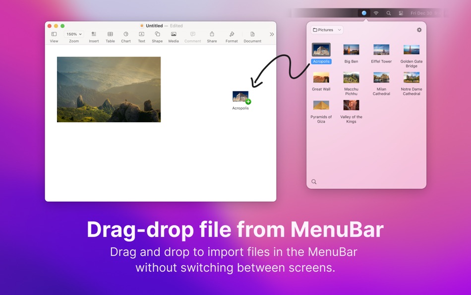 #5. FolderX - MenuBar Launchpad (macOS) 由: 尚辉 李