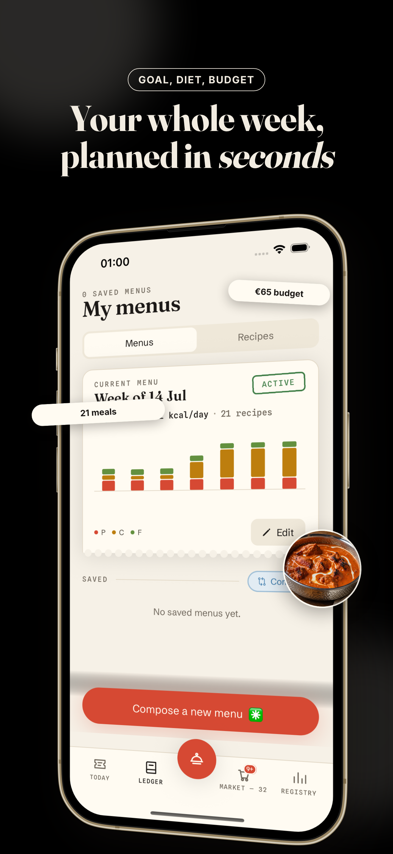 Macro Recipe: Meal Plan & Prep screenshot 2