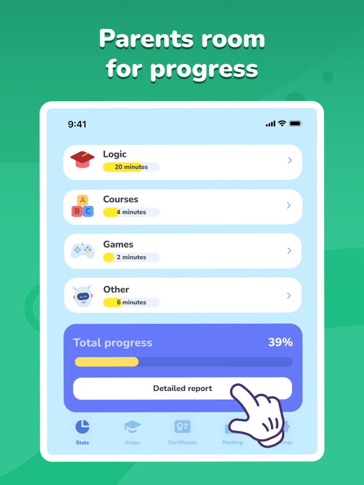 #7. LogicLike: Kids Learning Games (iOS) By: Massiana
