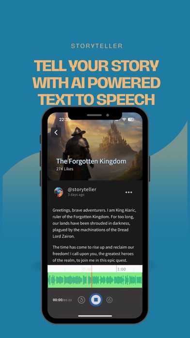 Screenshot #1 pour Text to Speech par Storyteller