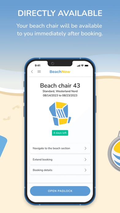 BeachNow App Screenshot