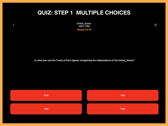 Learn History: Timeline Quiz iPad screenshot