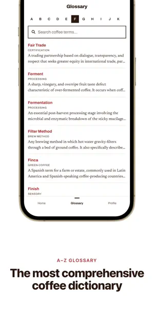 Coffee Dictionary screenshot 3