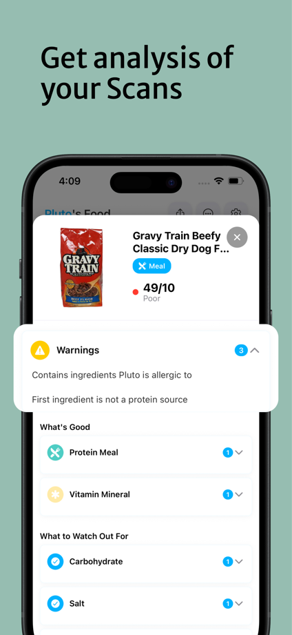 Doggo Eats - Dog Food Scanner App Store screenshot 4