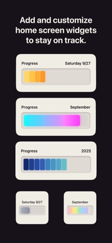 Daily Progress Bar Screenshot 2 of 4