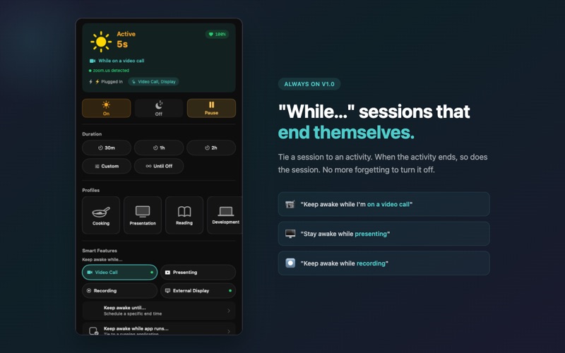 Always On: Wake Control screenshot