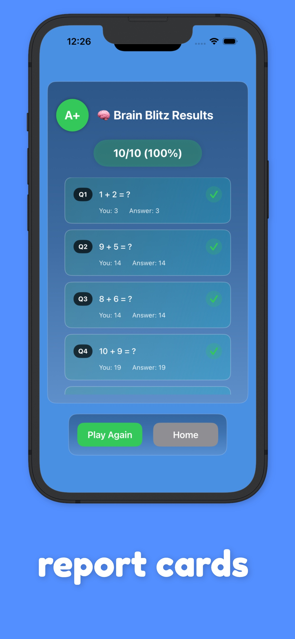 Math Flashcards Games
