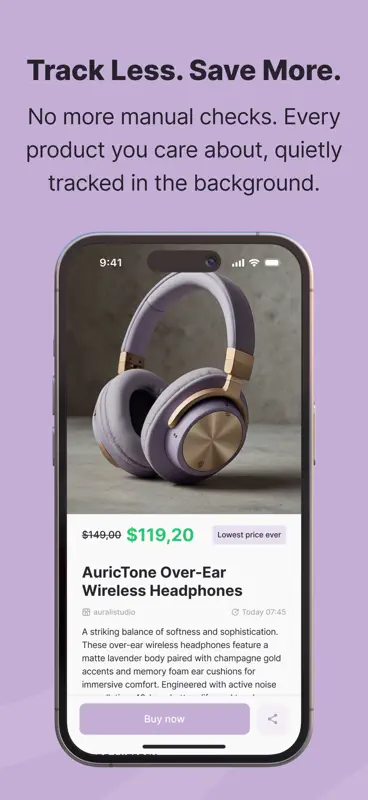 Whisprice: Smart Price Tracker screenshot 3 of 5