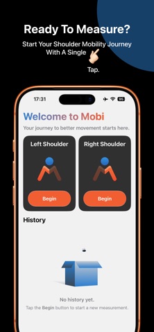 Mobi - Shoulder Measurement Screenshot 1 of 3