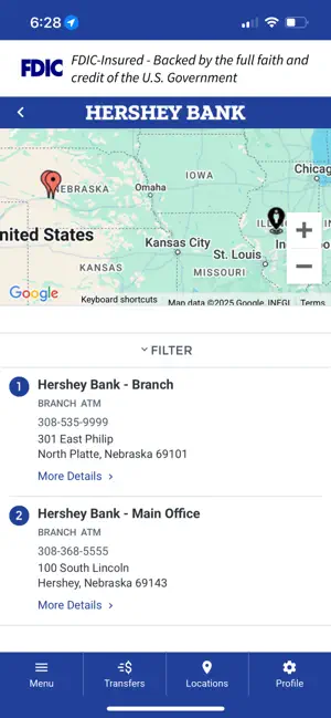 Hershey State Bank screenshot 2