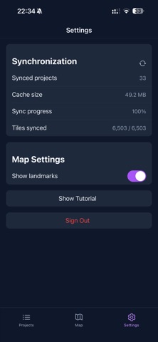 SpeleoDB screenshot