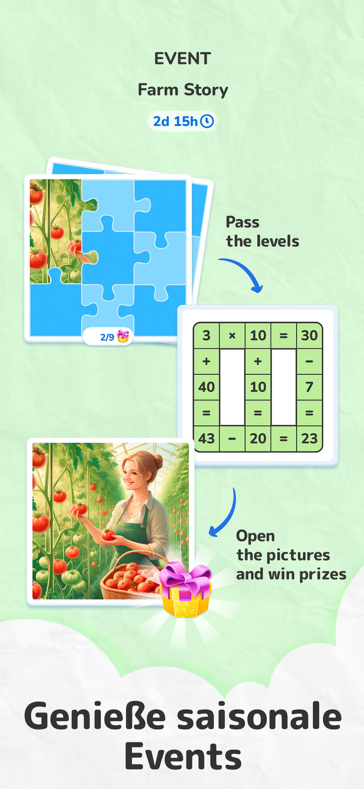 Numbers Puzzle — Zahlen Spiele