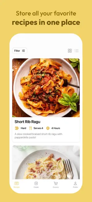 Recette - Recipe Manager screenshot 2