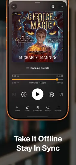 AudioBooth: Audiobooks Player iPhone screenshot 4