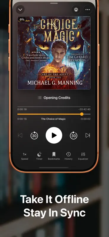 AudioBooth: Audiobooks Player screenshot 4 of 5