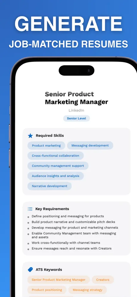 Resume Builder AI Pro AI 简历应用截图