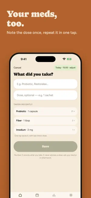 Poop & Food Diary: Number 2 screenshot 4