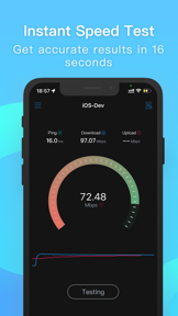 iWifi - AR speed & signal test screenshot