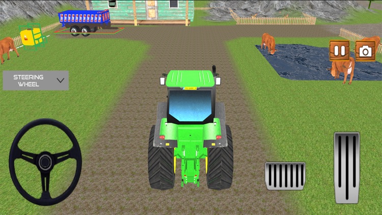 US Tractor Game Simulator 3D screenshot-3