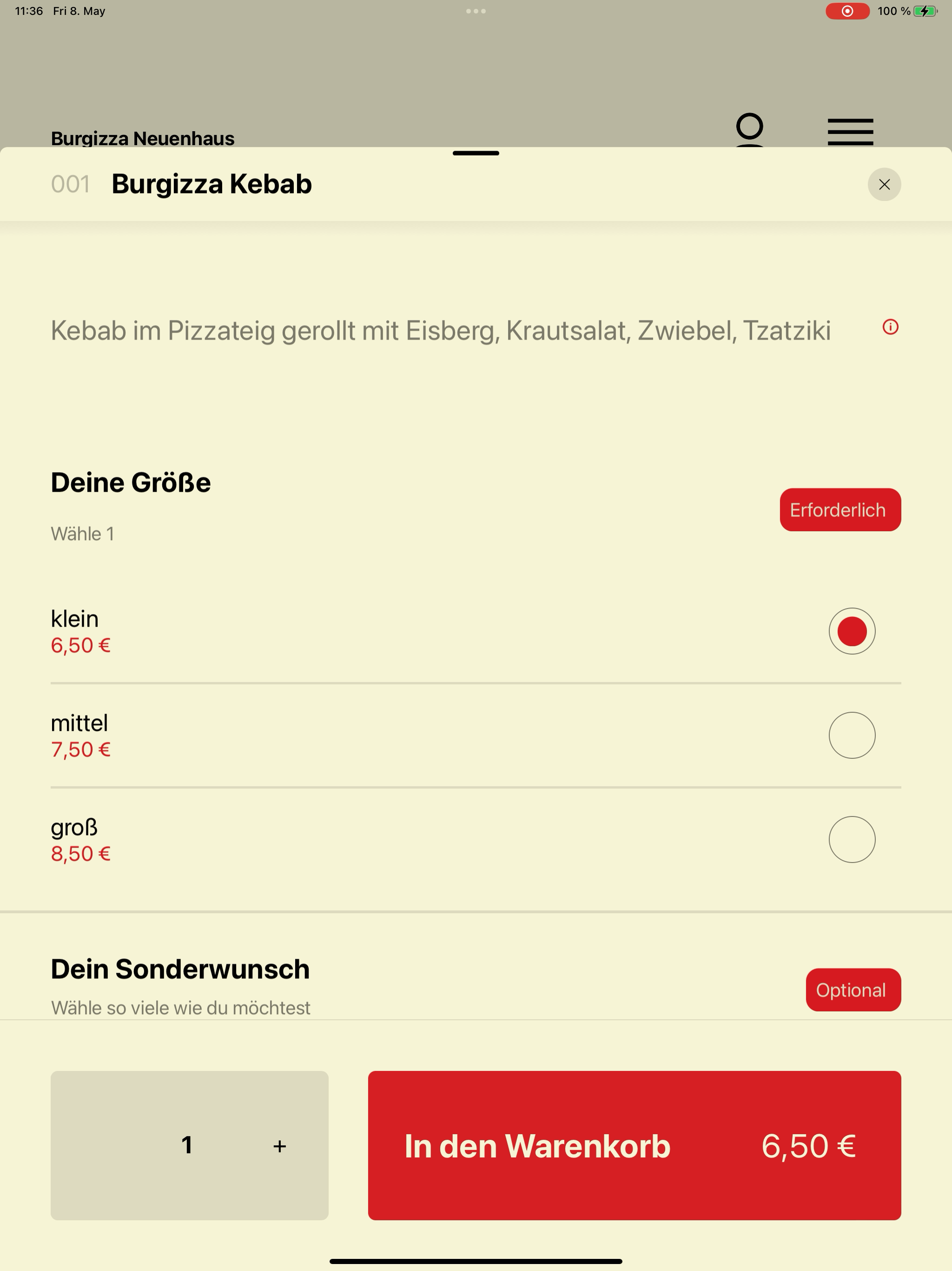 Burgizza Neuenhaus