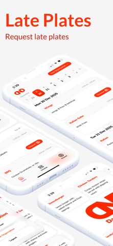 Dash N' Dine - a lateplate app screenshot