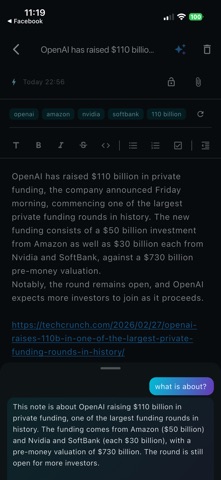 ContextorAI - AI for Notes Screenshot 5 of 6