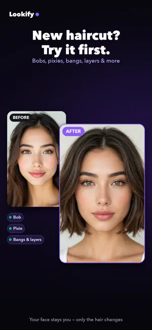 Lookify: AI Hairstyle Try-On screenshot 3