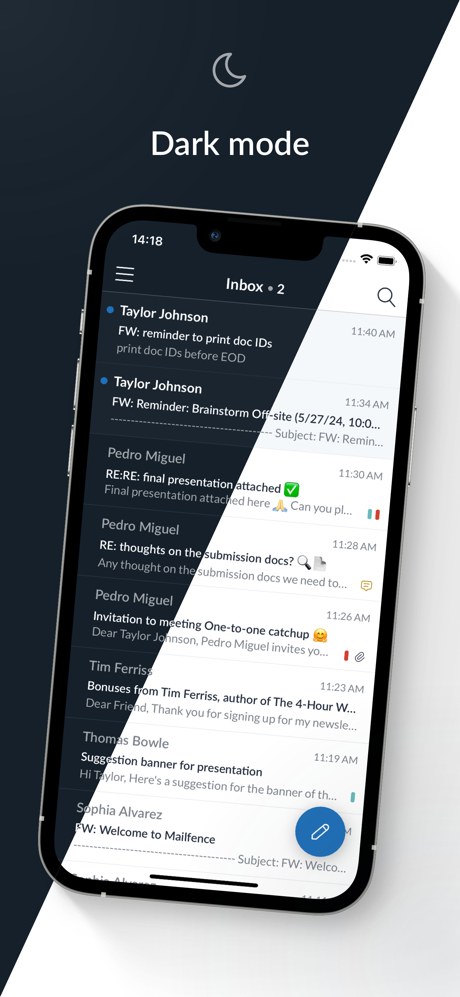 Secure mail - Mailfence screenshot 4
