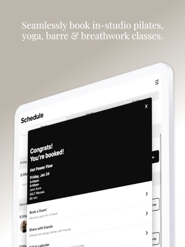 SALT Movement & Meditation iPad screenshot