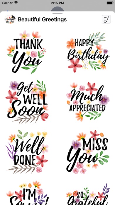 Screenshot #2 pour Beautiful Greetings