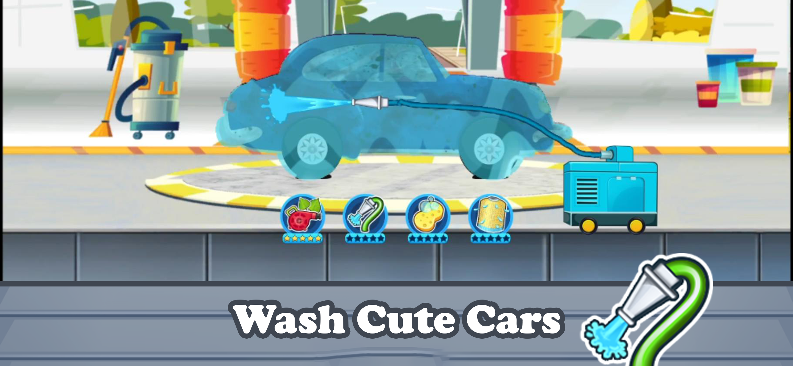 Car Wash Games: Little Carwash