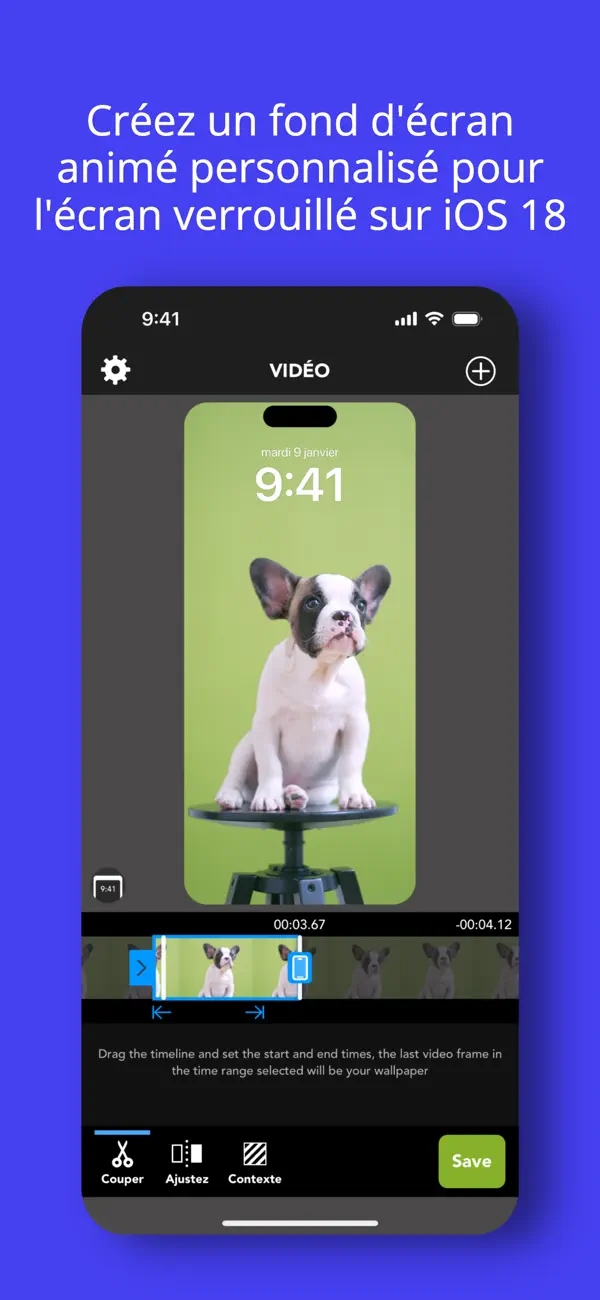 Screenshot #1 pour Video Wallpaper · Background