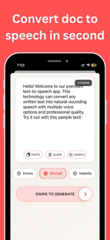 Text To Speech - Spreech Ai Screenshot 3 of 6