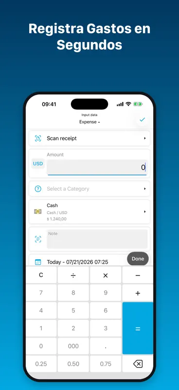 MoneyMan: Control de Gastos screenshot 2 of 8