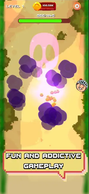 Bouncing Warrior: Idle Battle screenshot 4