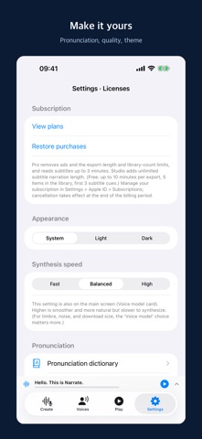 Narrate - My Voice Screenshot 10 of 10