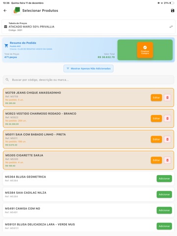 Matriz Vendas iA iPad screenshot