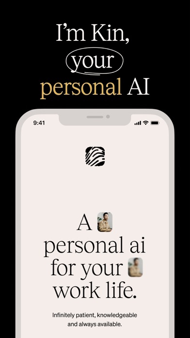 Kin - AI Companion & Journal Screenshot
