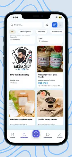 Capture d'écran de Witness World Connect sur iPhone 2