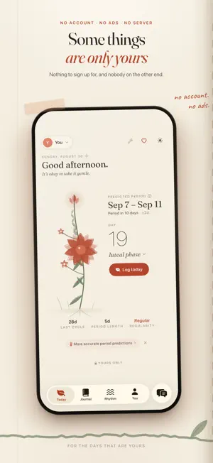Dew: Private Period Tracker screenshot 1