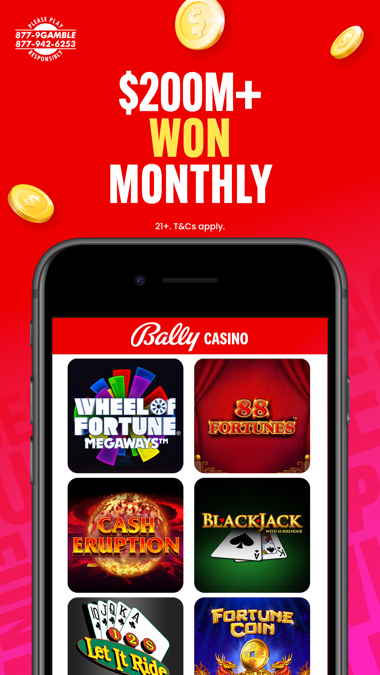 Bally Bet Sportsbook & Casino screenshot 1