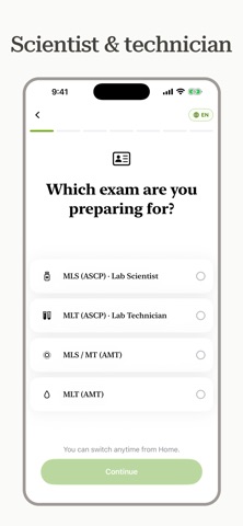 ASCP MLS Exam Prep iPhone screenshot