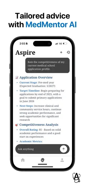 Aspire: The Premed App screenshot 4